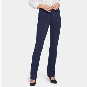 NYDJ Navy Blue Slim Trouser Pant - Women’s 10P